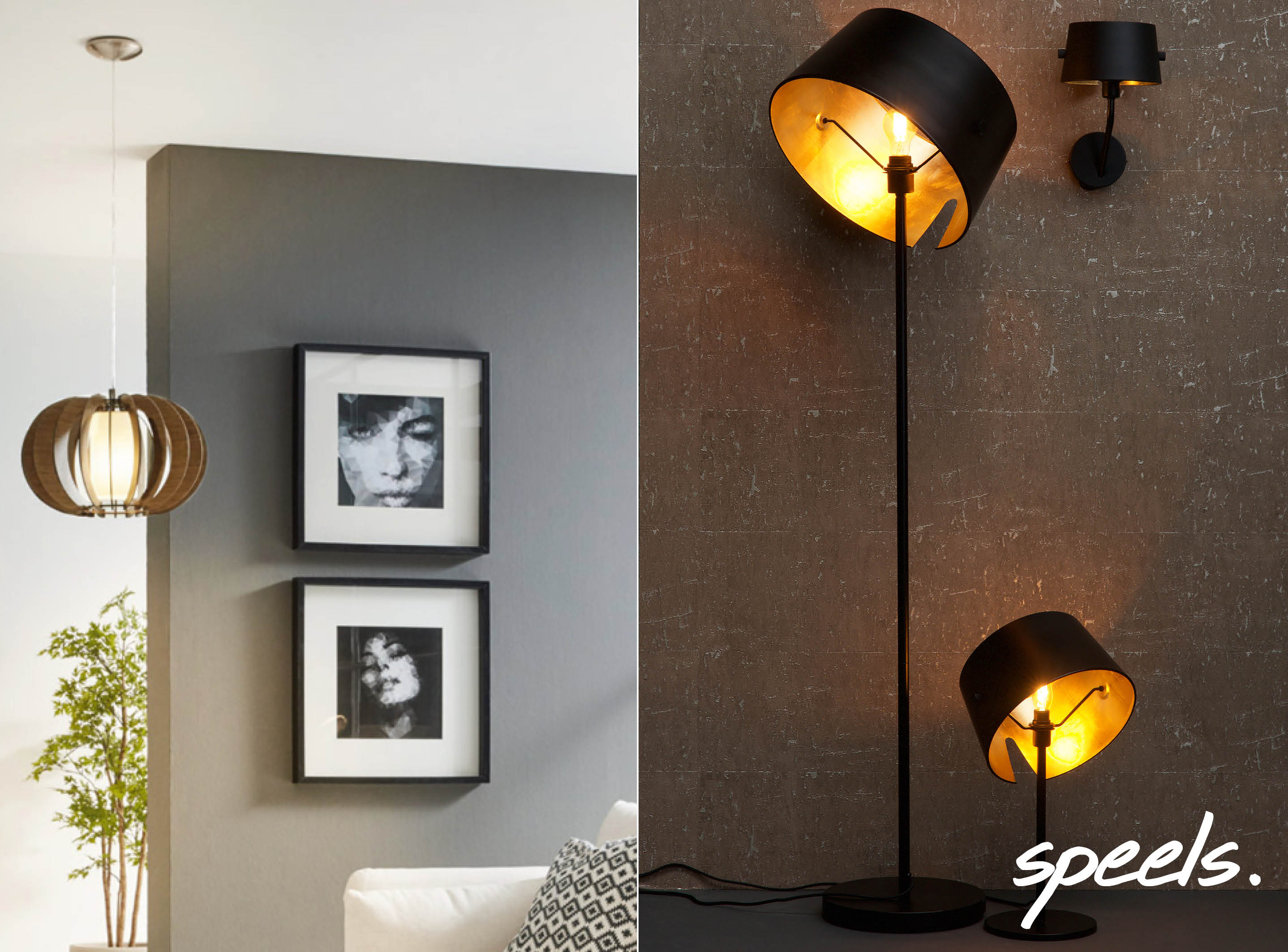 Stellato hanglamp - Pien lampenserie van WOOOD